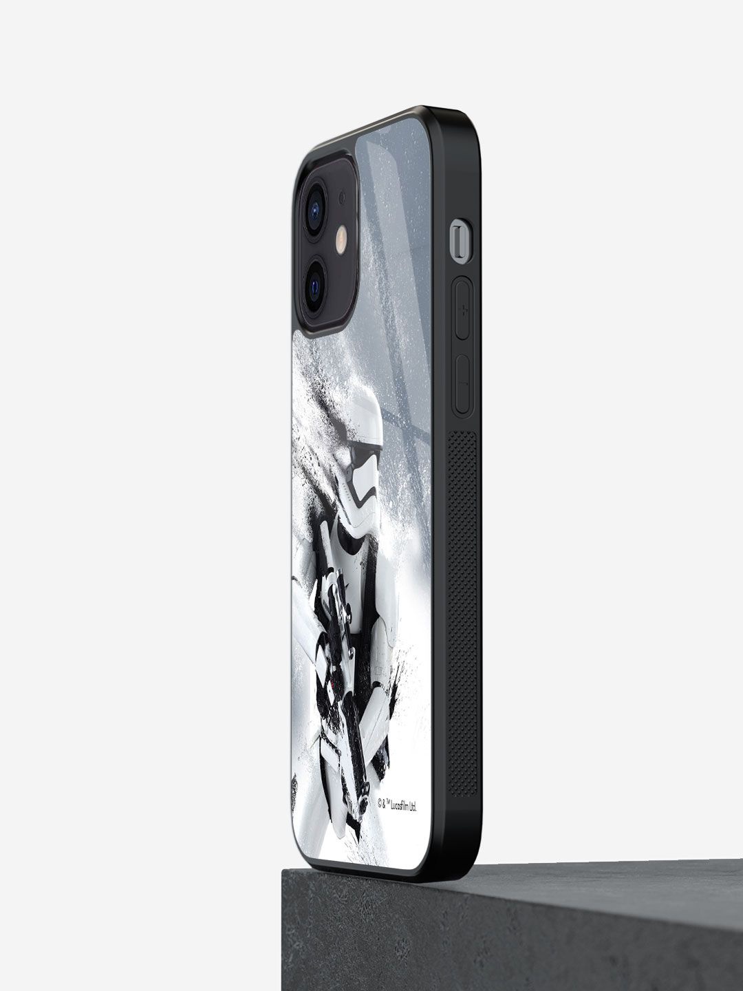

macmerise Superhero Printed iPhone 12 Back Case Mobile Accessories, White