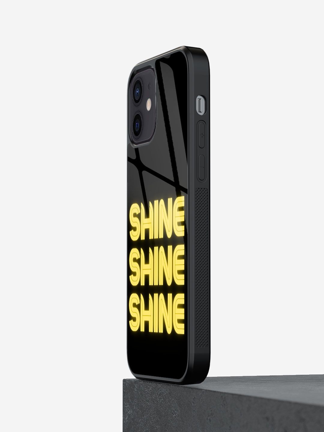 

macmerise Typography Printed iPhone 12 Mini Back Case Mobile Accessories, Black