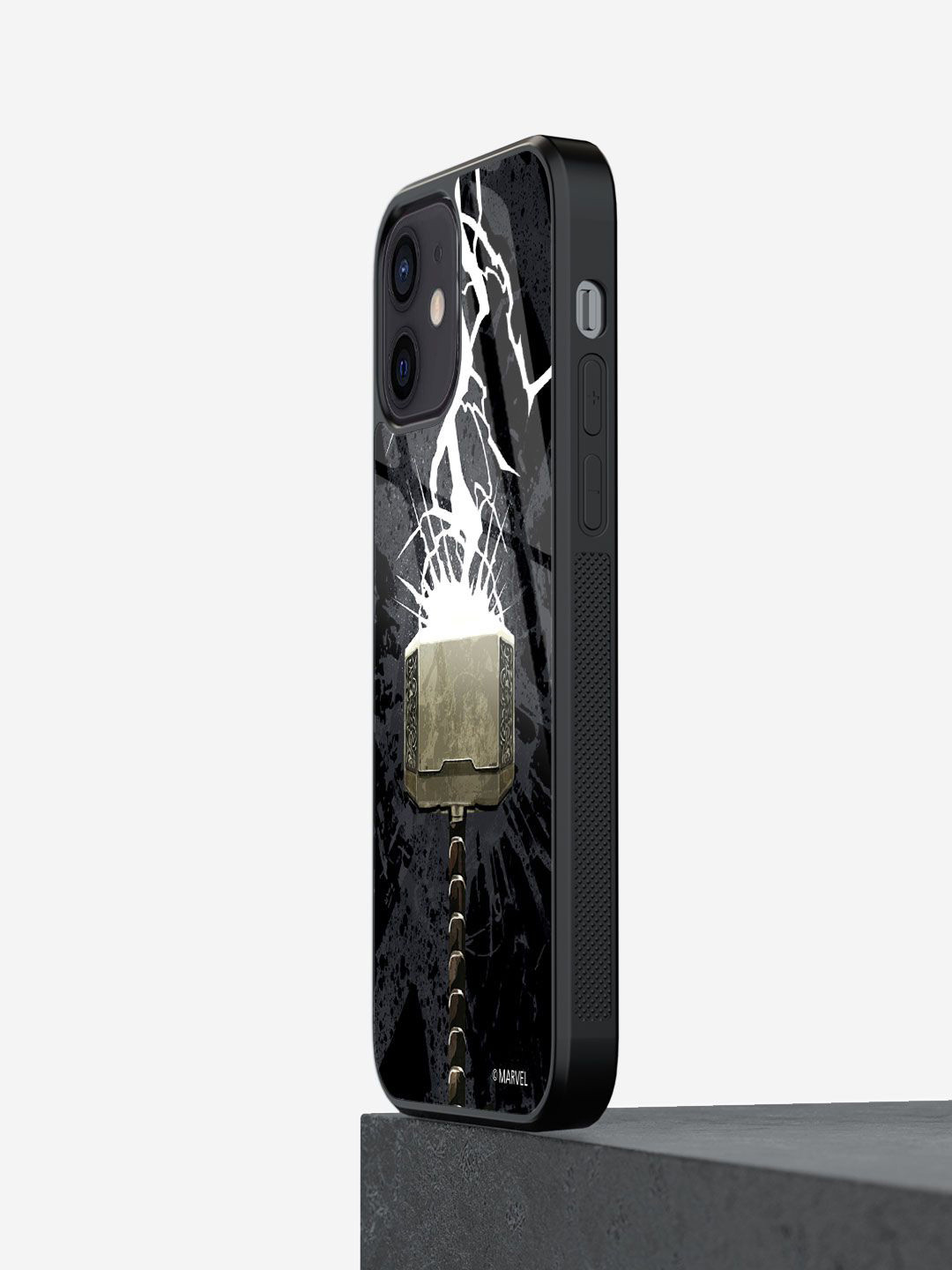 

macmerise Cartoon Characters Printed iPhone 12 Back Case Mobile Accessories, Silver