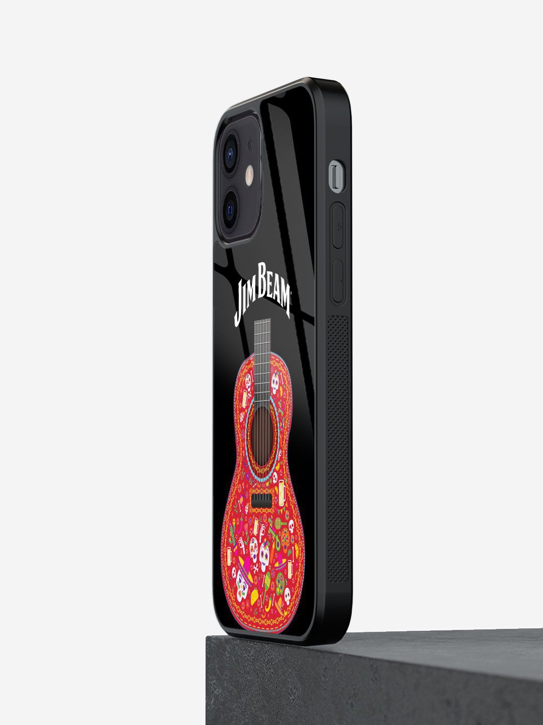 

macmerise Floral Printed iPhone 12 Back Case Mobile Accessories, Red