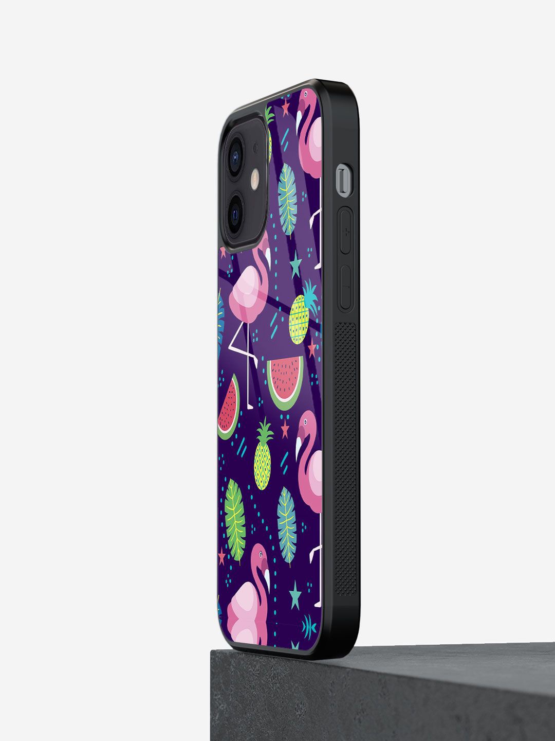 

macmerise Quirky Printed iPhone 12 Mini Back Case Mobile Accessories, Blue
