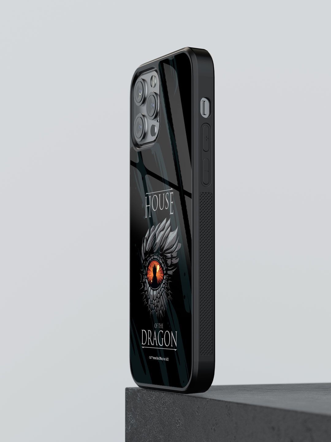 

macmerise Abstract Printed iPhone 12 Pro Back Case Mobile Accessories, Black
