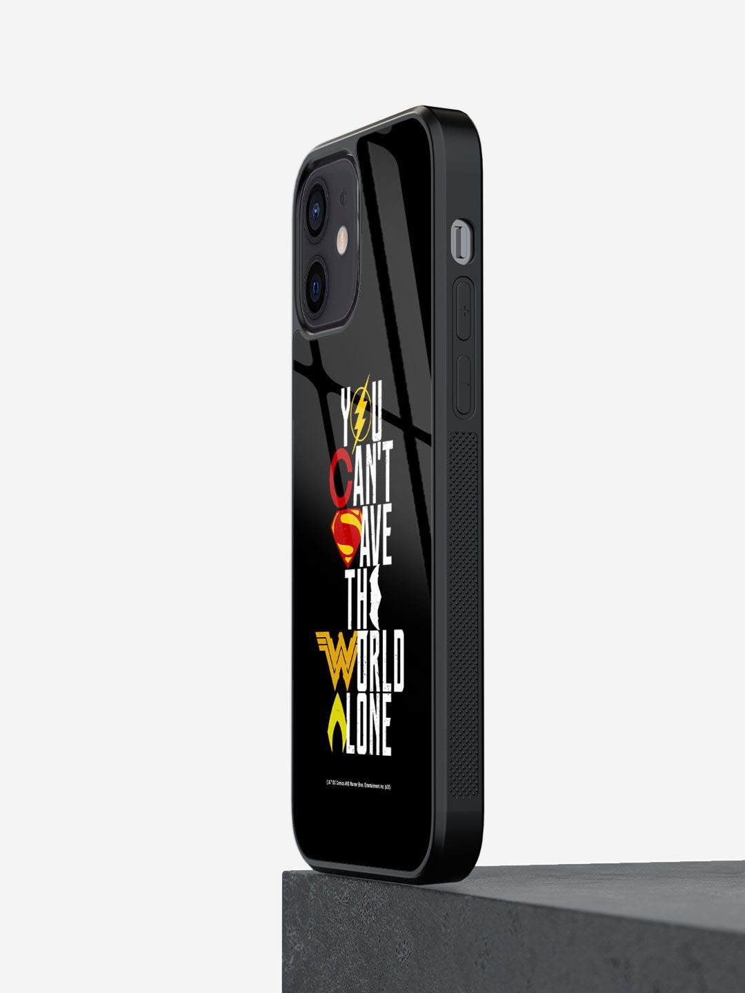 

macmerise Typography Printed iPhone 12 Mini Back Case Mobile Accessories, Black