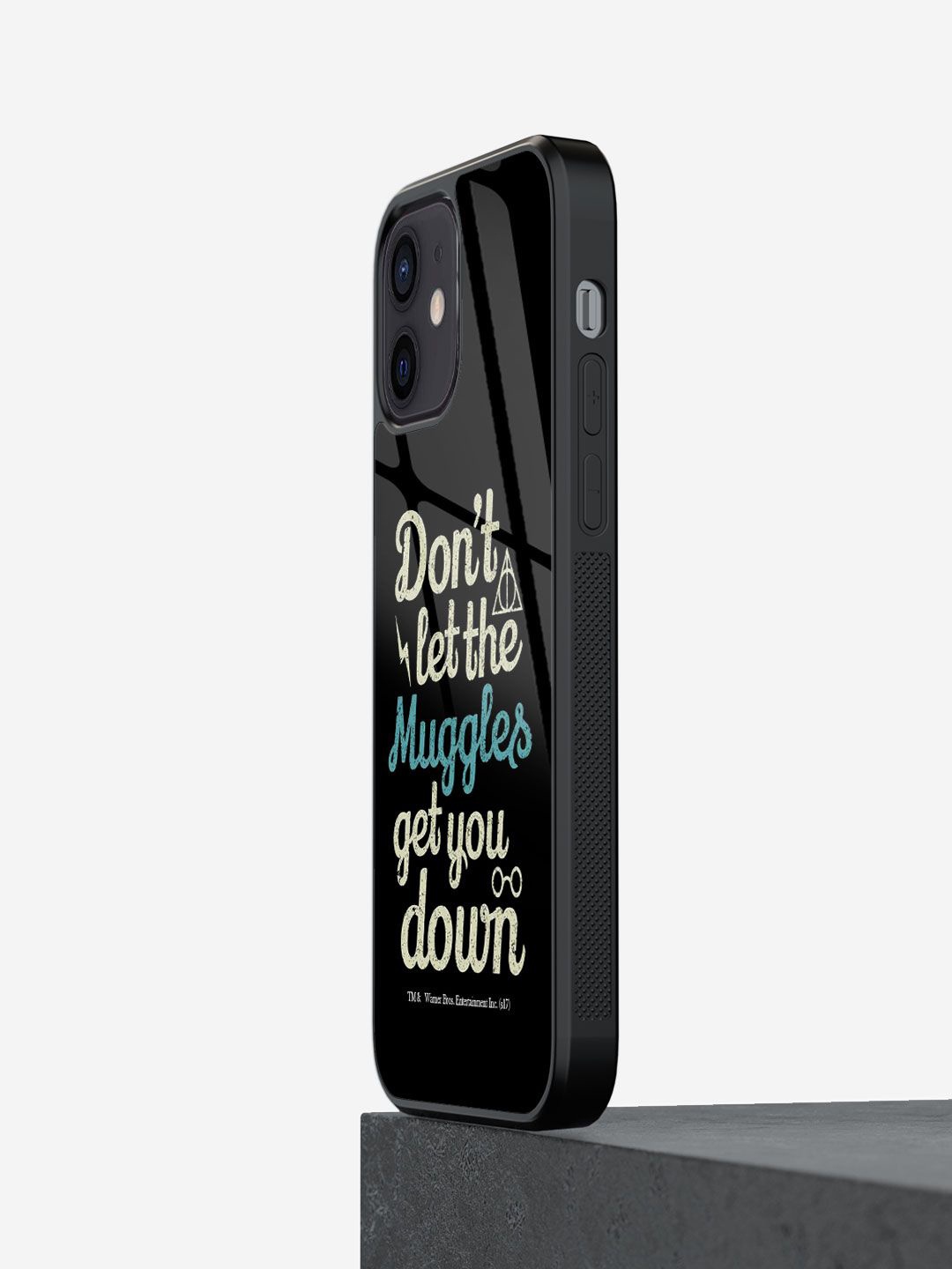 

macmerise Typography Printed iPhone 12 Mini Back Case Mobile Accessories, Black