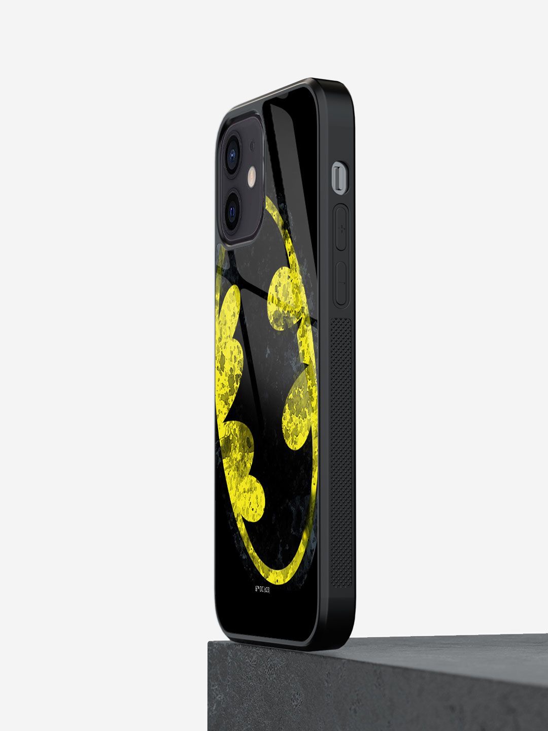 

macmerise Superhero Printed iPhone 12 Mini Back Case Mobile Accessories, Black