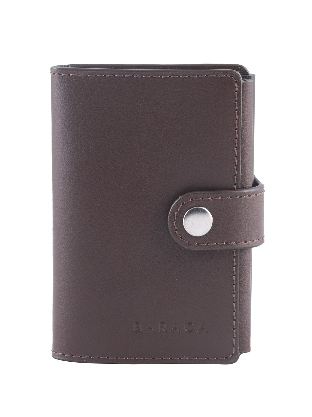 

Baraca Men Leather Card Holder, Brown