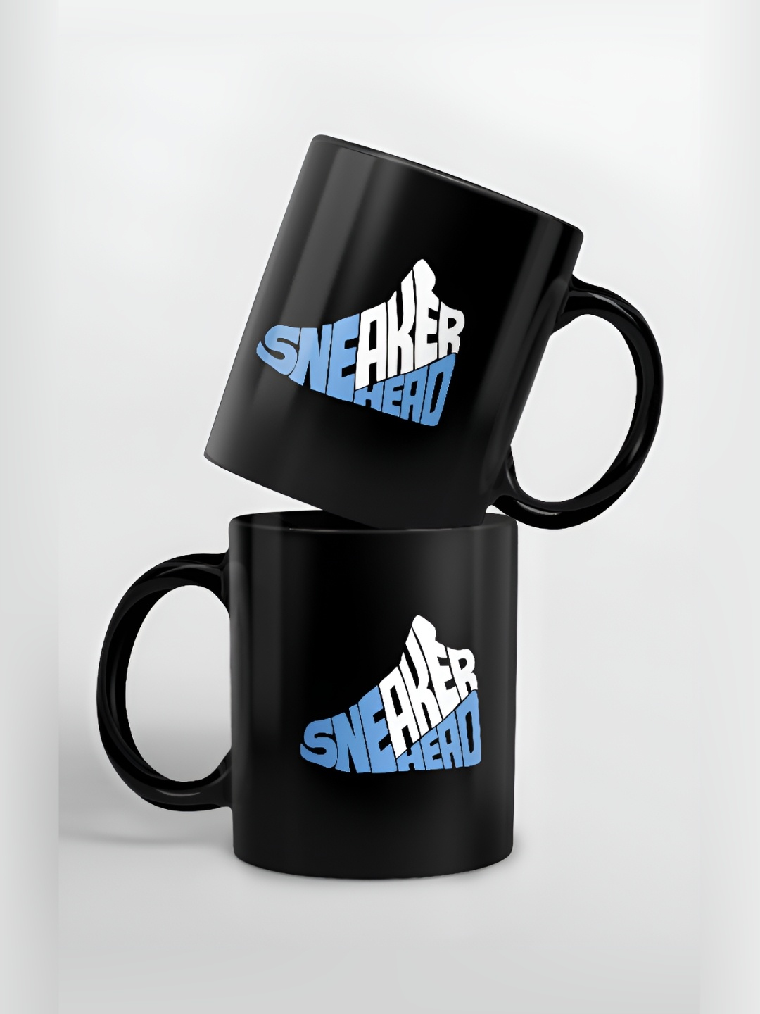 

macmerise Black & Blue Text or Slogans Printed Dishwasher Safe Glossy Mug 325 ml