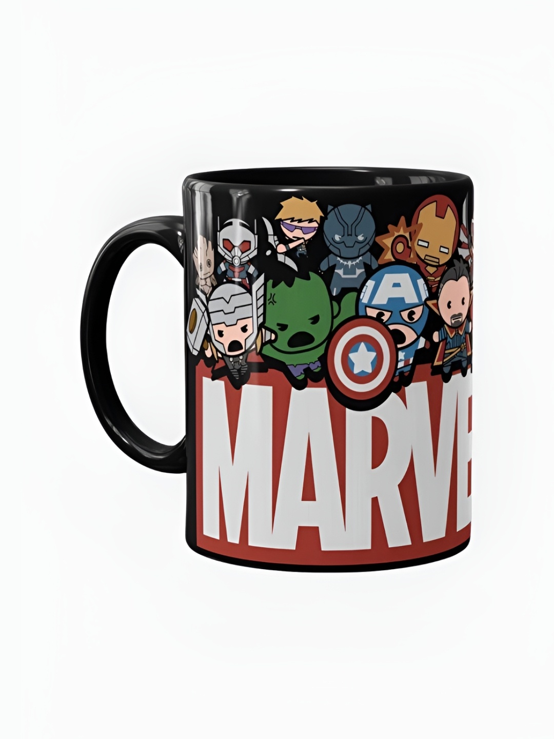 

macmerise Black & White Printed Ceramic Glossy Mug 325 ml