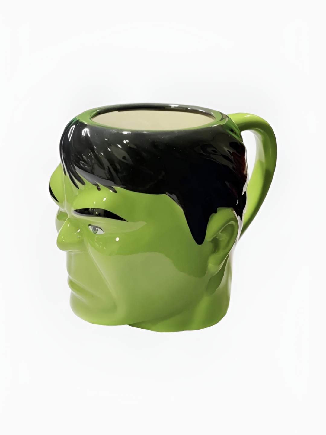 

macmerise Green & Black Solid Ceramic Glossy Cups Set of Cups and Mugs