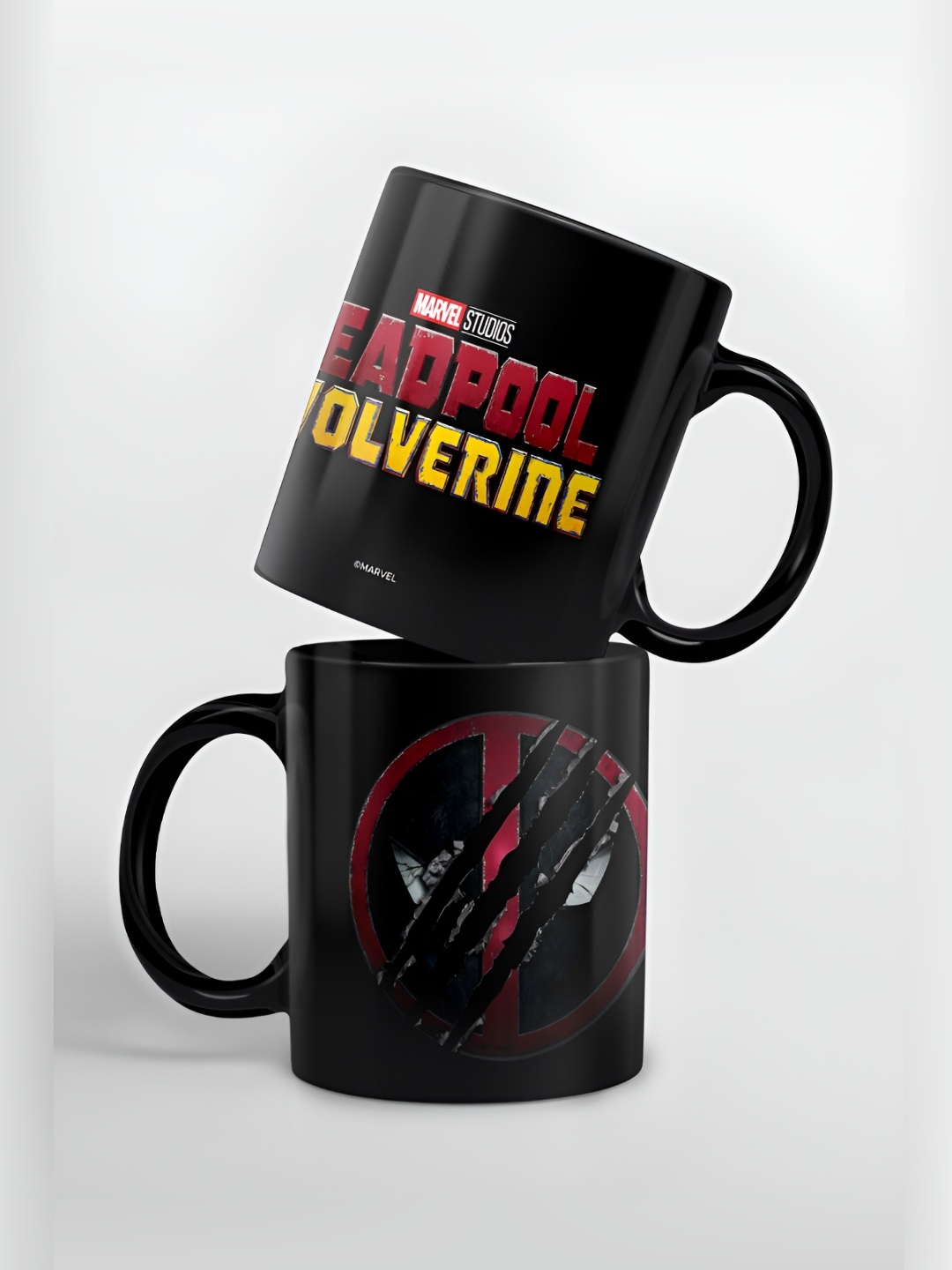 

macmerise Black & Yellow Text or Slogans Printed Glossy Dishwasher Safe Mugs 325 ml