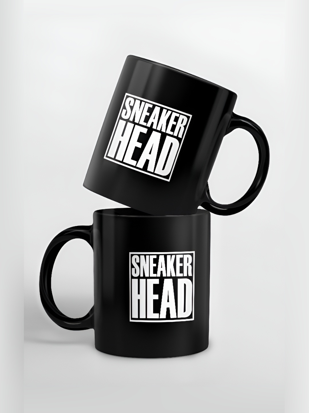 

macmerise Black & White Text or Slogans Printed Glossy Dishwasher Safe Mugs 325 ml