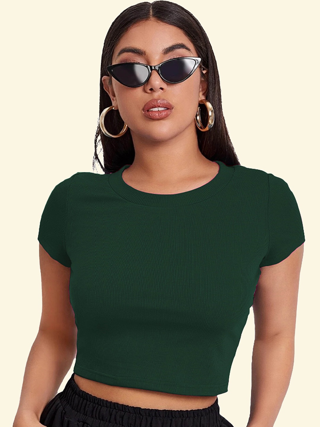 

BAESD Crop Top, Green