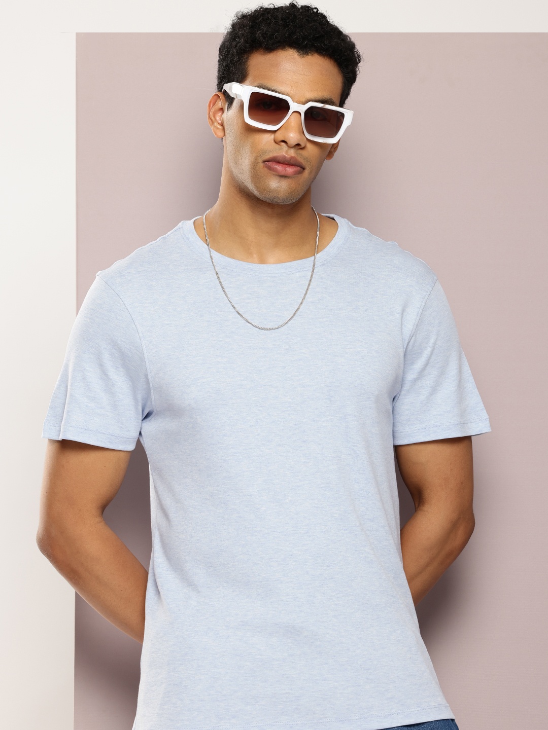 

Kook N Keech Men Pure Cotton T-shirt, Blue