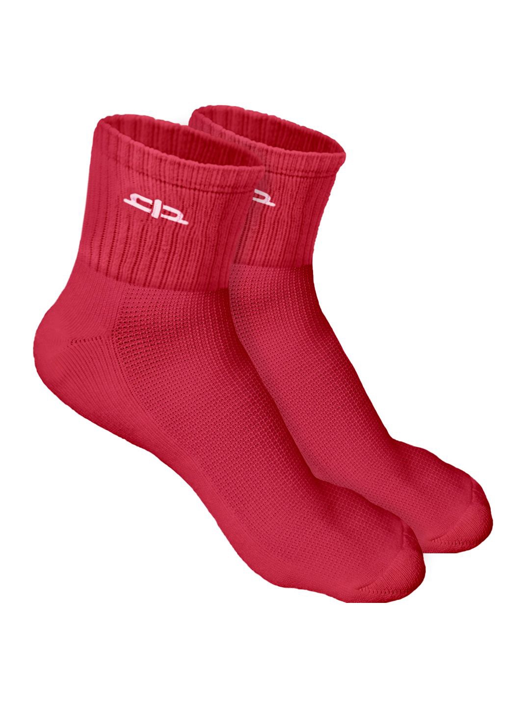 

Heelium Women Pack of 2 Bamboo Super Soft & Odour-Free Breathable Quater-Length Socks, Pink