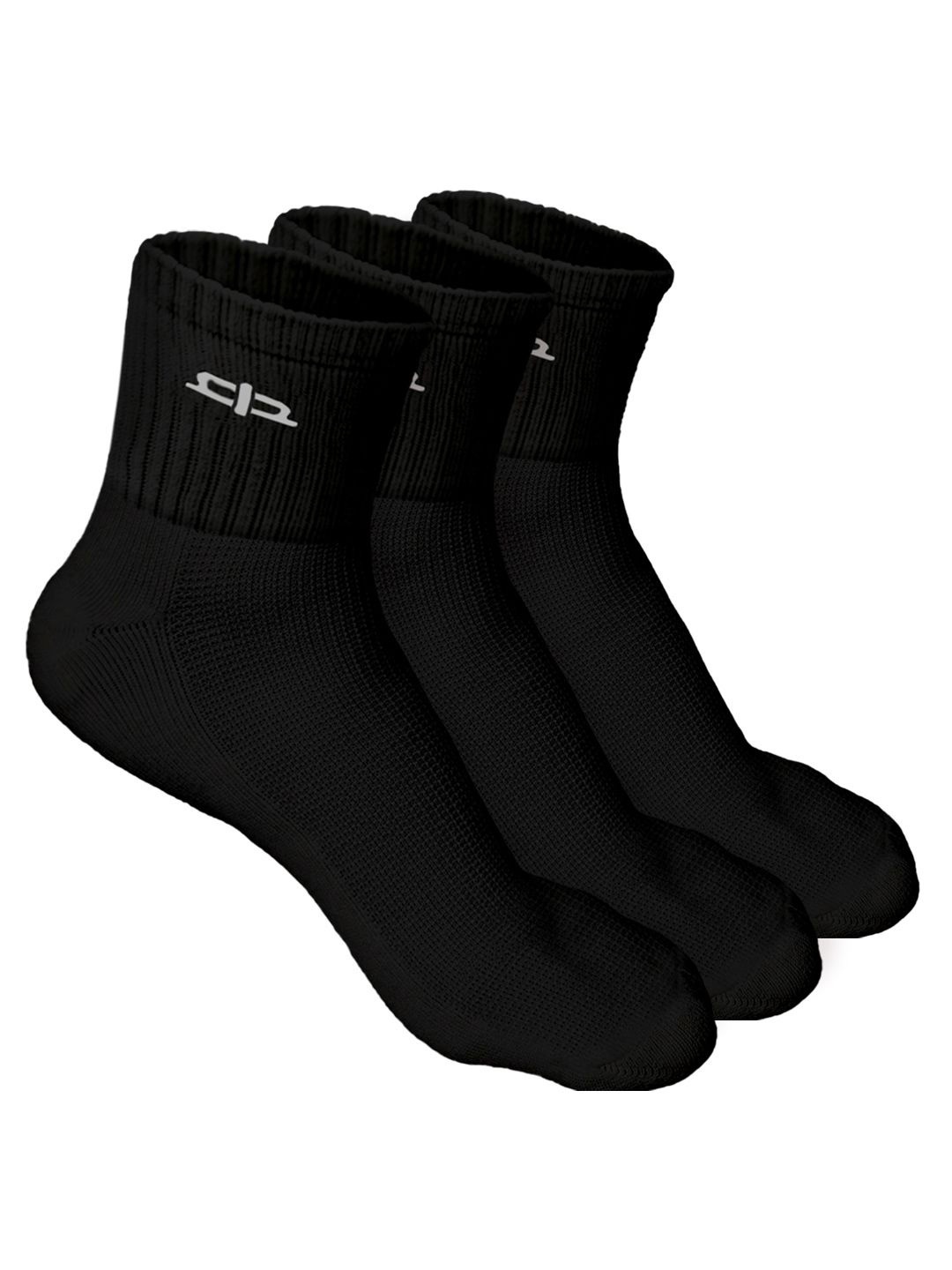 

Heelium Women Pack Of 3 Above Ankle -Length Bamboo Socks, Black
