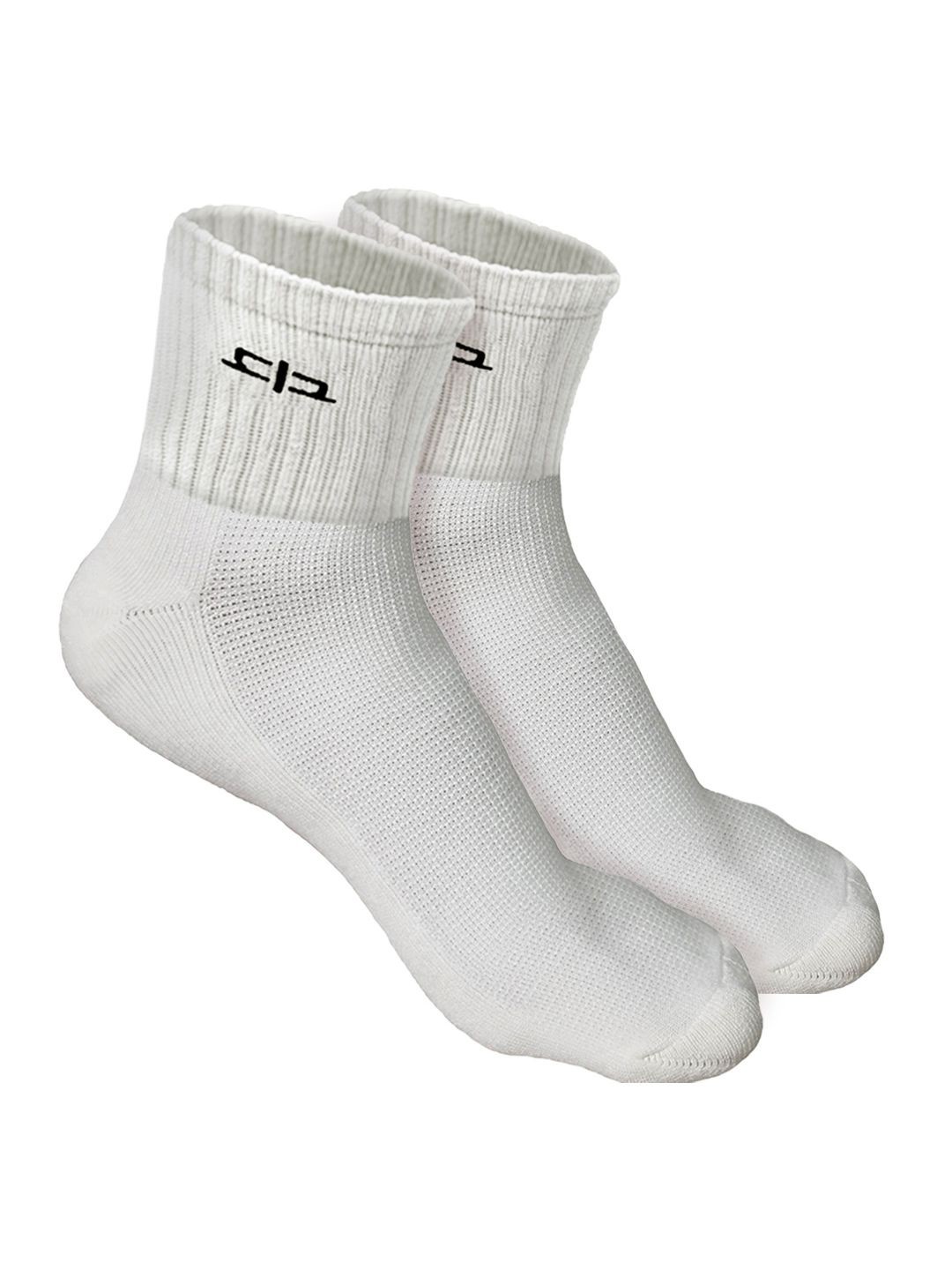 

Heelium Women Pack of 2 Bamboo Super Soft & Odour-Free Breathable Quater-Length Socks, White