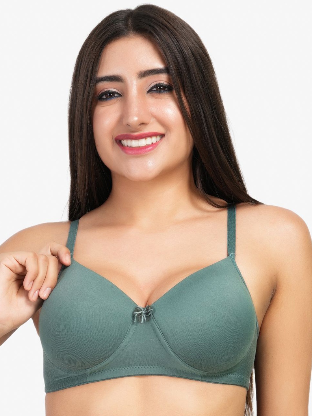 

LADYLAND Non-Wired Heavy Padded Everyday Bra, Green