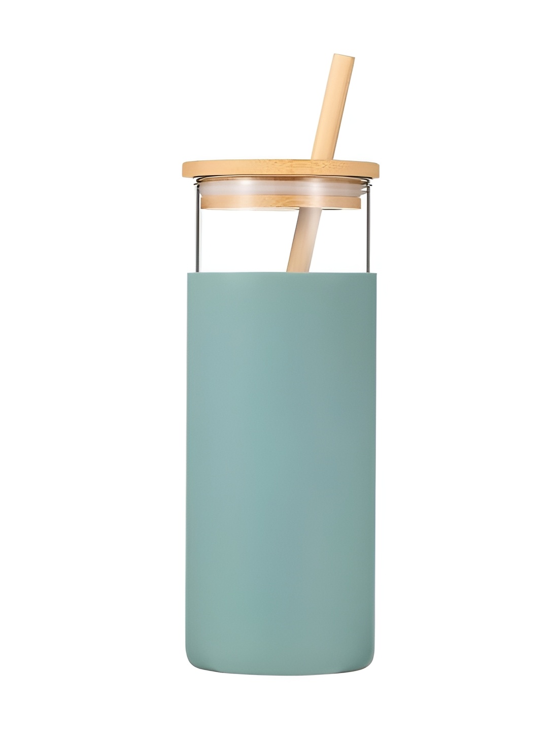 

WELOUR Green Glass Brand Logo Water Bottle 500 ml
