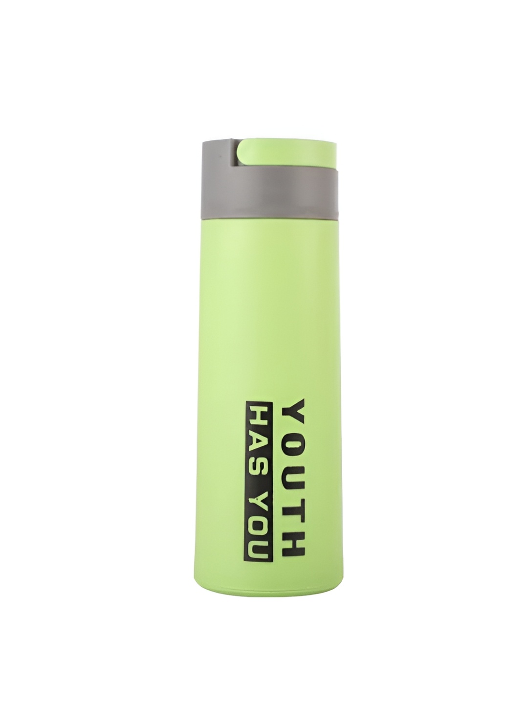 WELOUR Green & Black Glass Brand Logo Printed Water Bottle 400 ml
