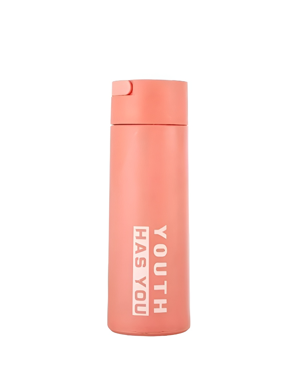 WELOUR Orange Glass Brand Logo Printed Water Bottle 450 ml
