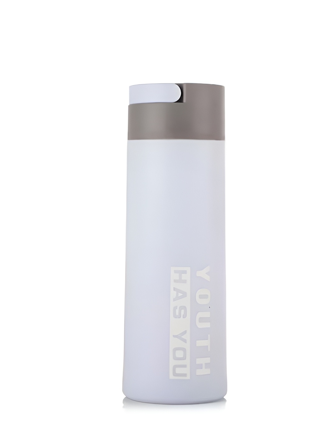 

WELOUR Blue & Grey Glass Brand Logo Printed Water Bottle 400 ml