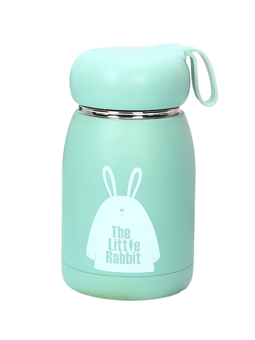 

WELOUR Green & White Printed Glass Water Bottle 350 ml