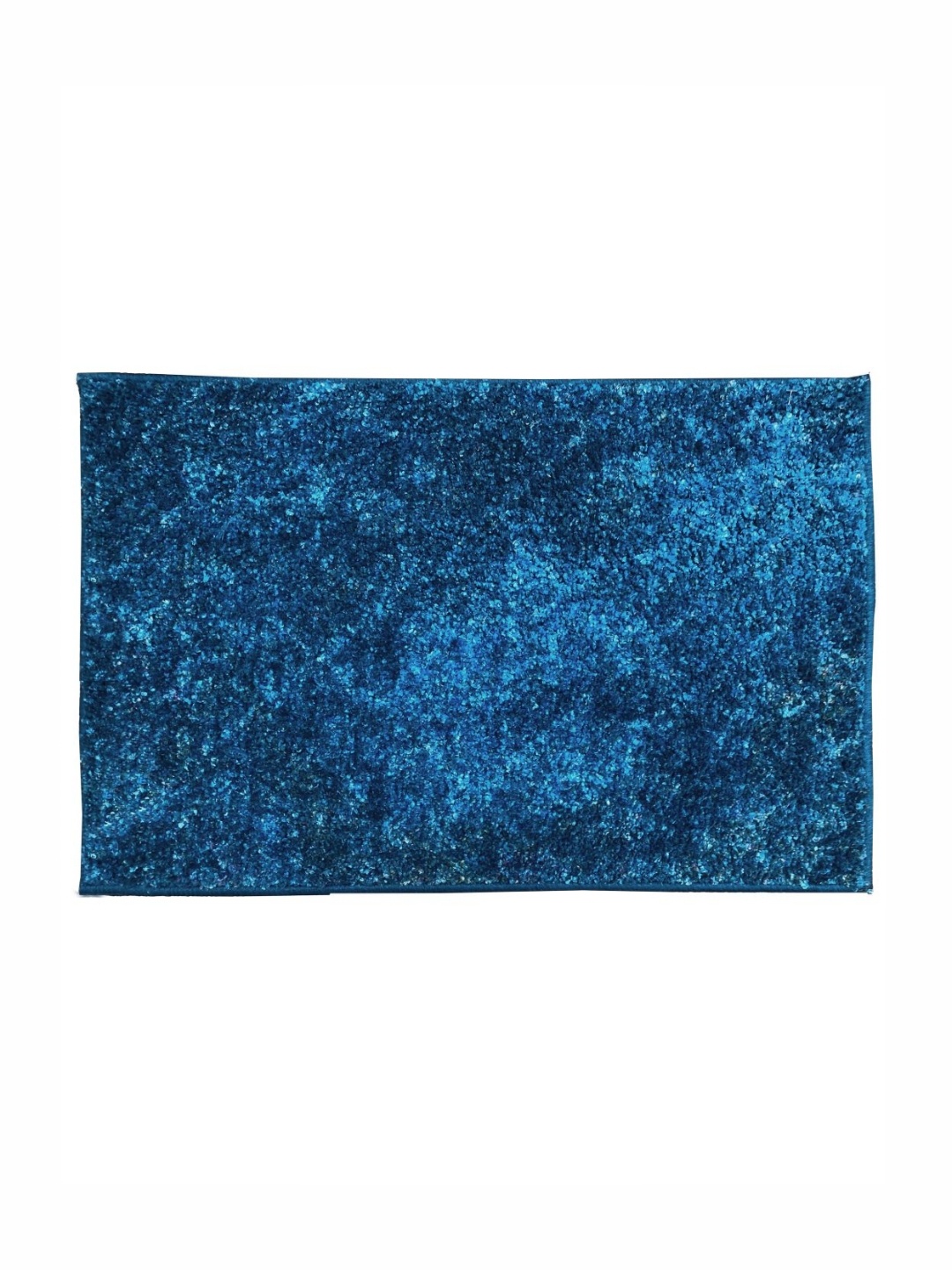 

BIANCA Blue Printed 1600 GSM Anti-skid Bath Rugs