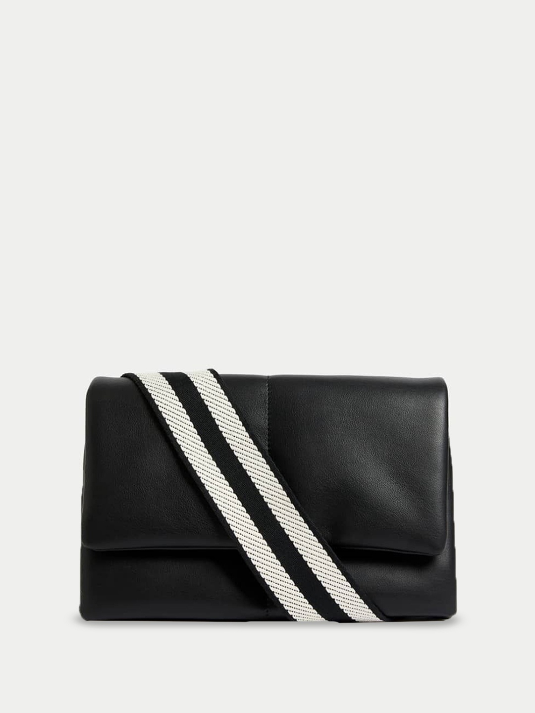 

Marks & Spencer PU Structured Sling Bag with Bow Detail, Black