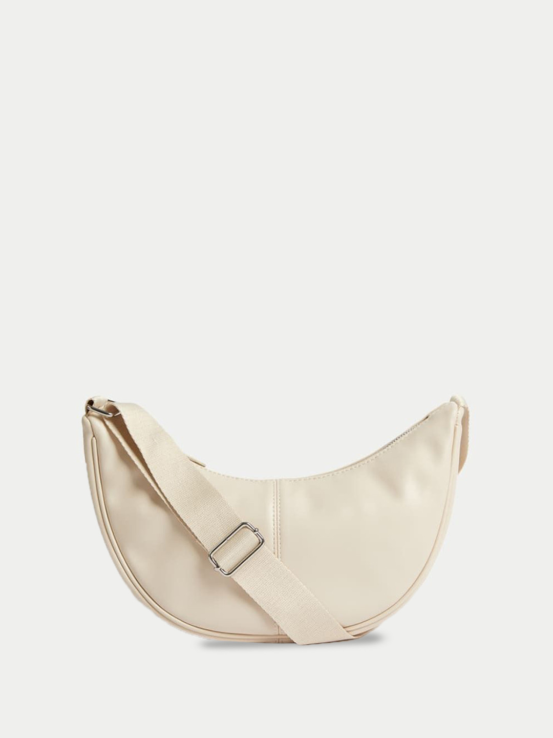 

Marks & Spencer PU Oversized Shopper Shoulder Bag with Tasselled, Cream