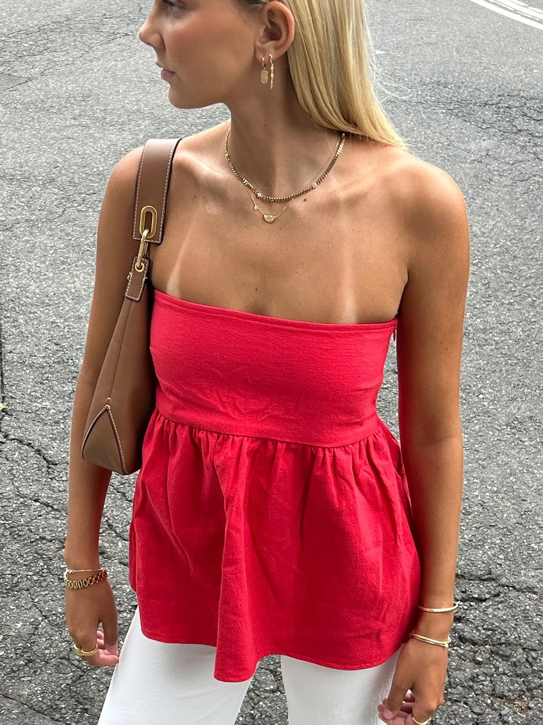

LULU & SKY Top, Red