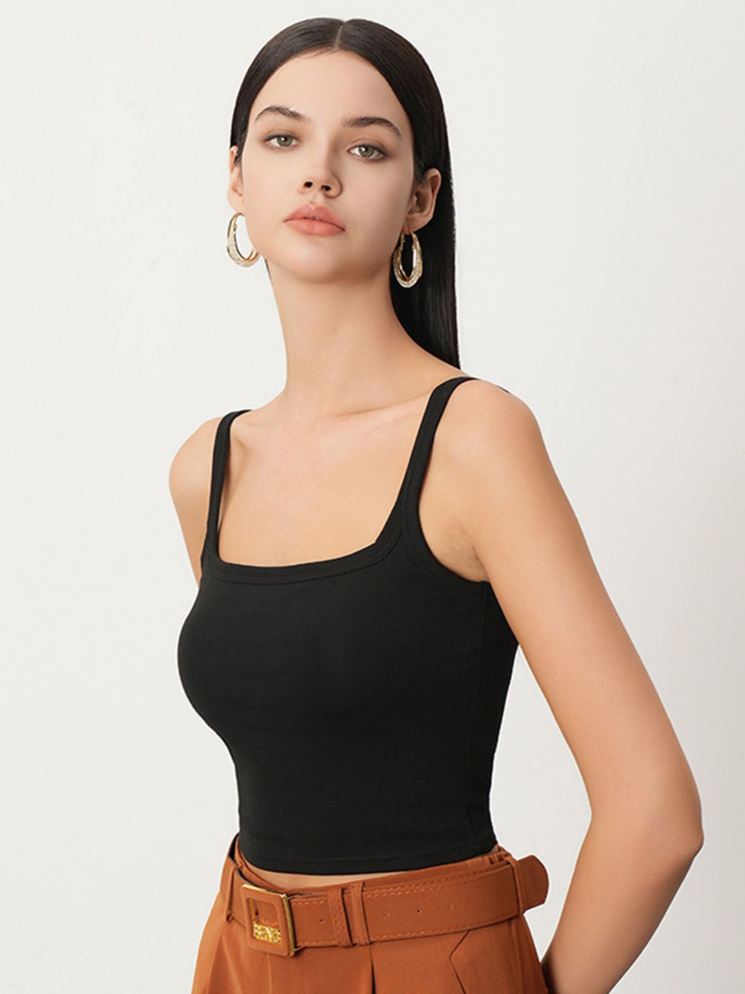 

LULU & SKY Cotton Top, Black