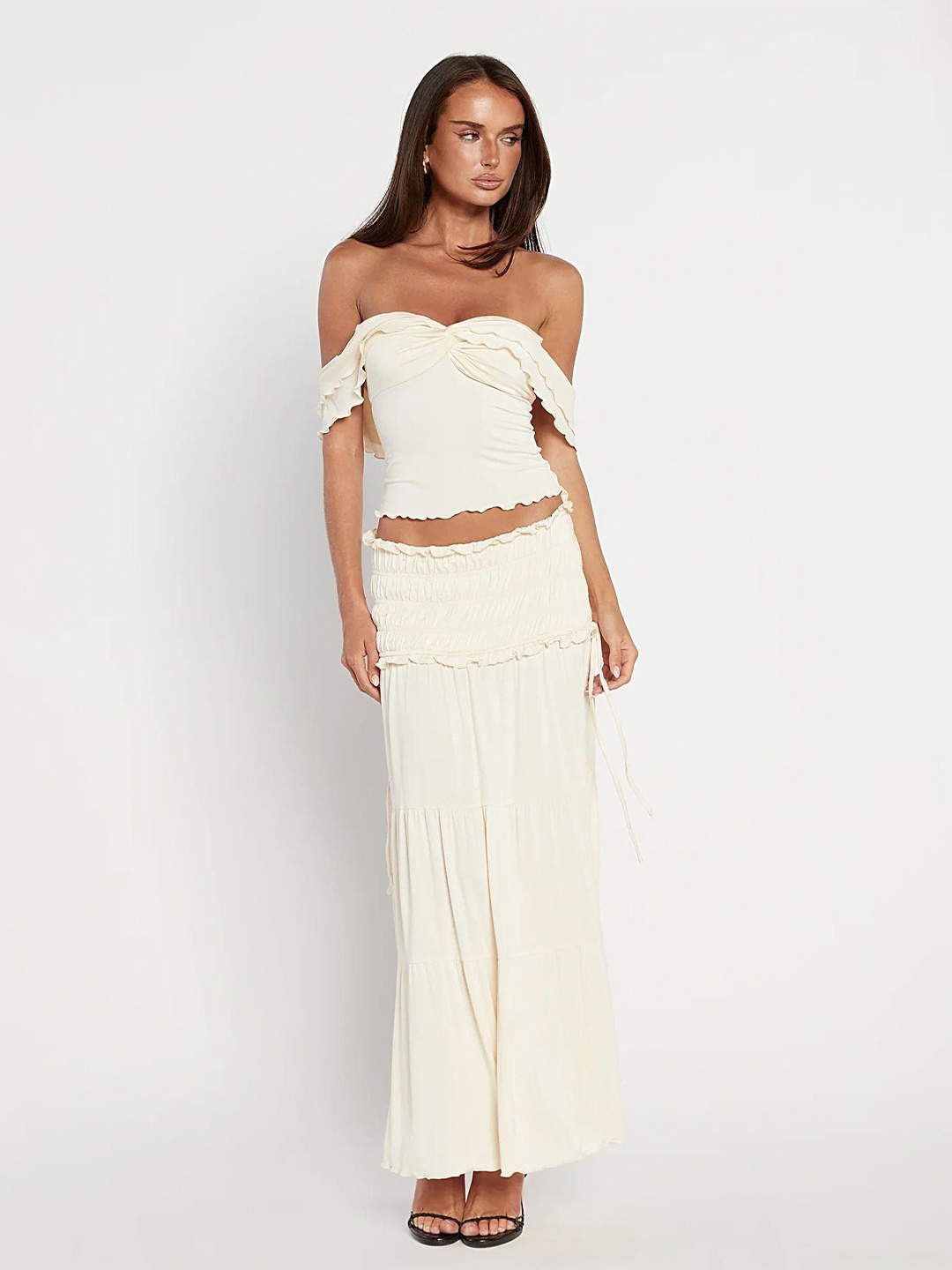 

LULU & SKY Tube Top, Off white