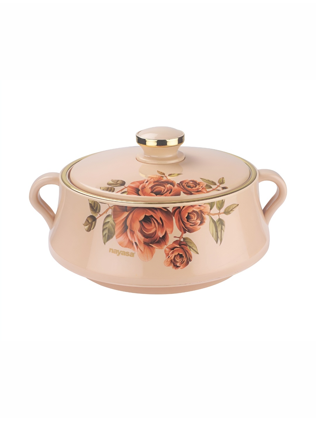 

Nayasa Lorenzo Beige Insulated Serving Casserole with Lid - 1500 ml