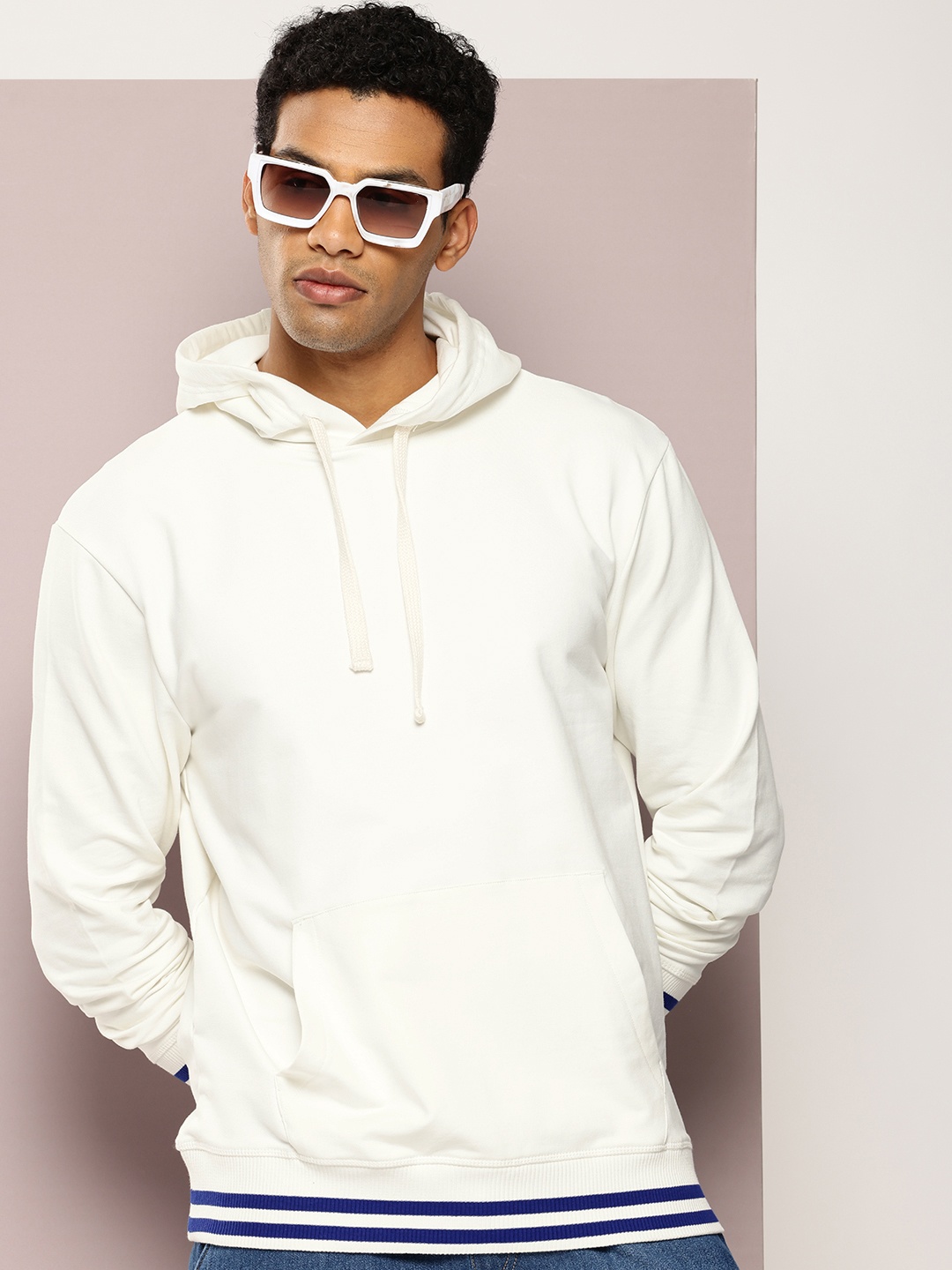 

Kook N Keech Men Hooded Sweatshirt, White