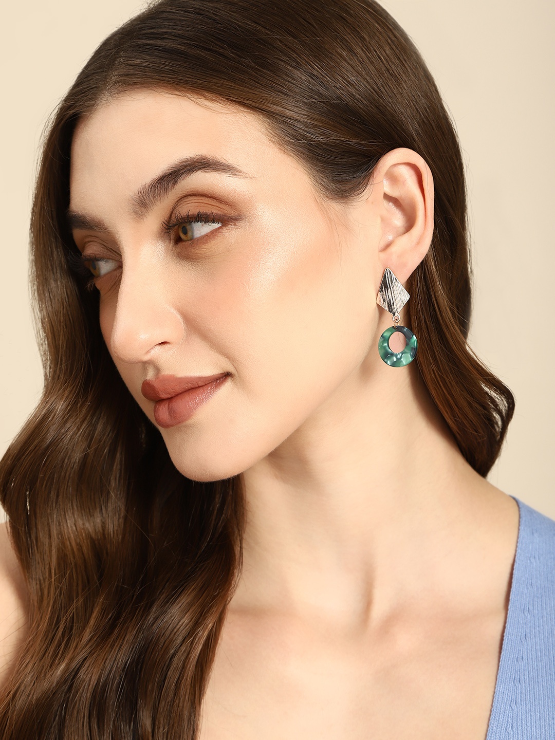 

Anouk Gold-Plated Geometric Drop Earrings