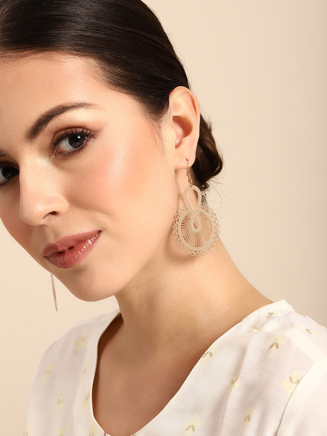 

Anouk Gold-Plated Geometric Drop Earrings