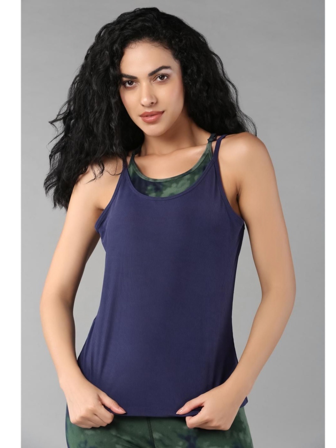 

Tuna London Women Solid Round Neck Polyester T-Shirt, Blue