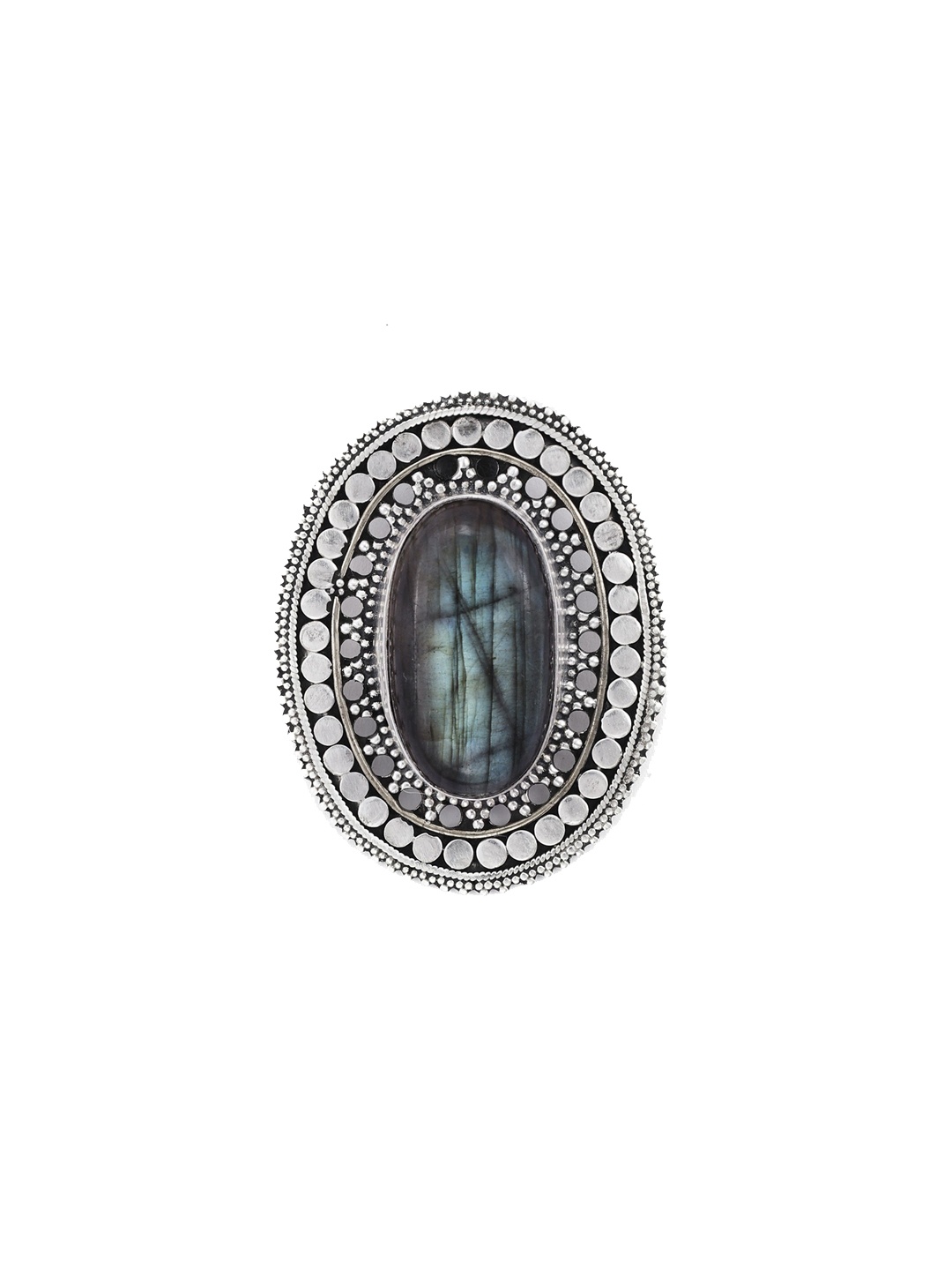 

Exotic India Labradorite Gemstone Stylish Sterling Silver Pendant