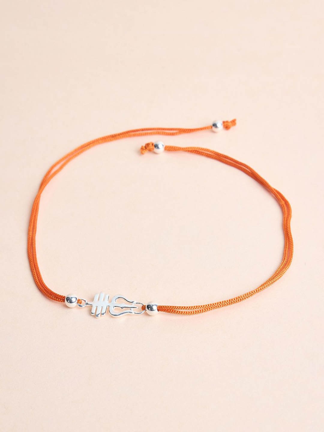 

Anouk 925 Sterling Silver Beaded Thread Rakhi