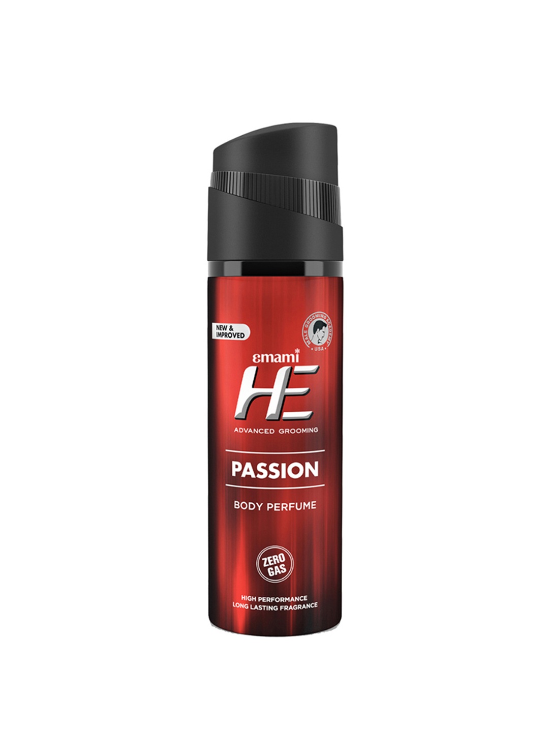 

HE Men Advanced Grooming Passion No Gas Long Lasting Deodorant Body Perfume - 120ml, Red