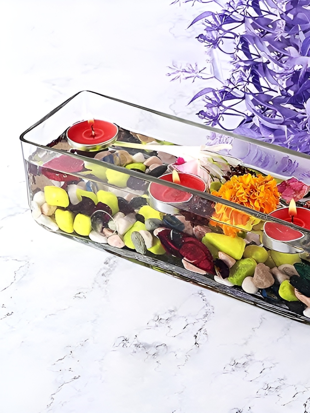 

Clovefry Transparent Glass Flower Vases