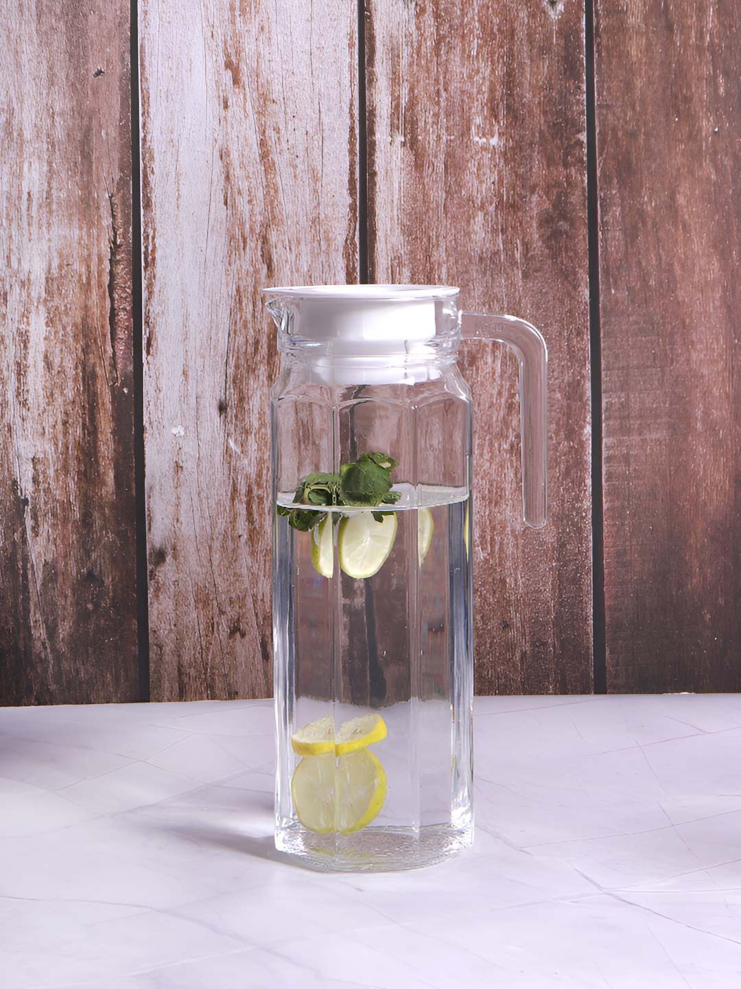 

Clovefry Transparent Glass Water Jug 1.05 L
