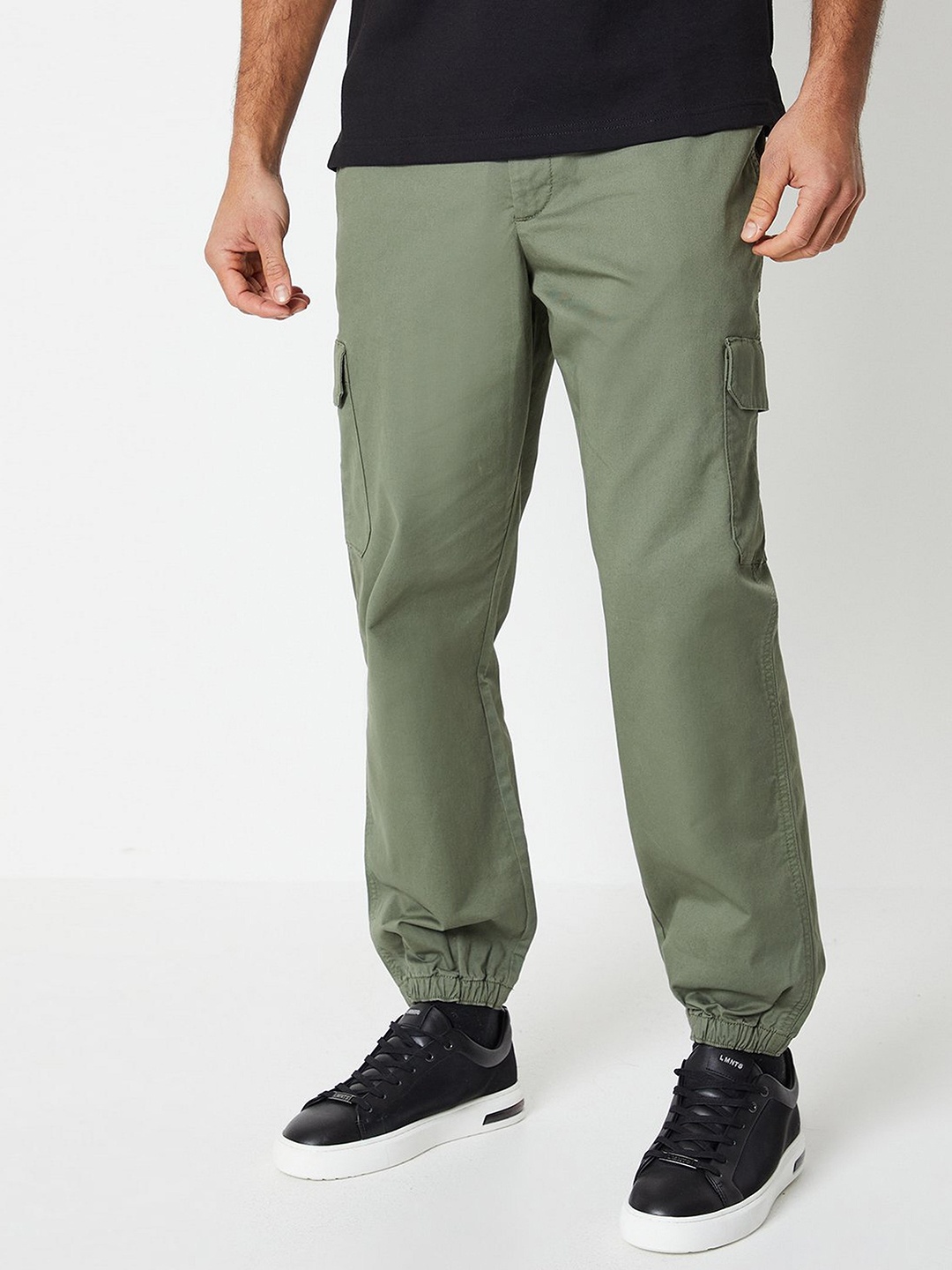 

Burton Regular Fit Trousers, Olive