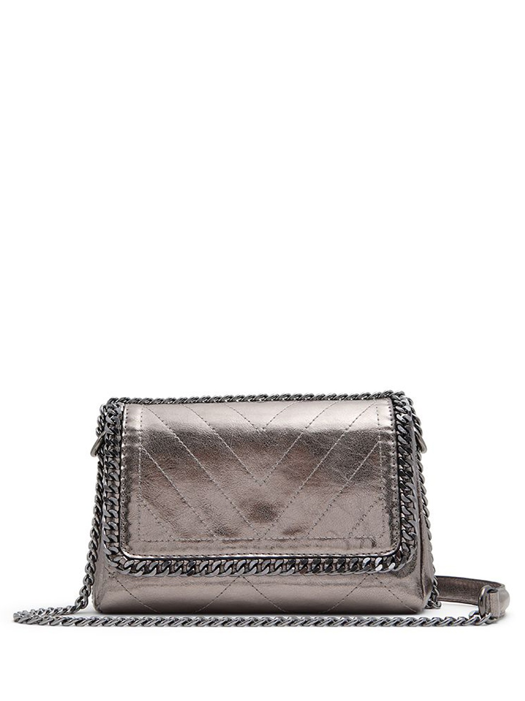 

ALDO Textured Structured Sling Bag with Quilted, Multi