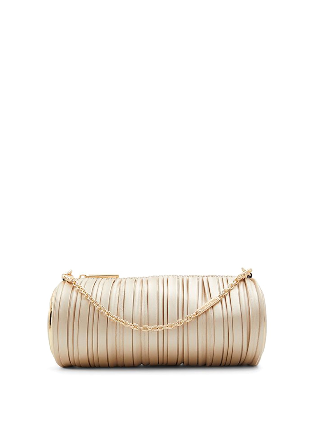 

ALDO Textured Structured Sling Bag with Tasselled, Gold