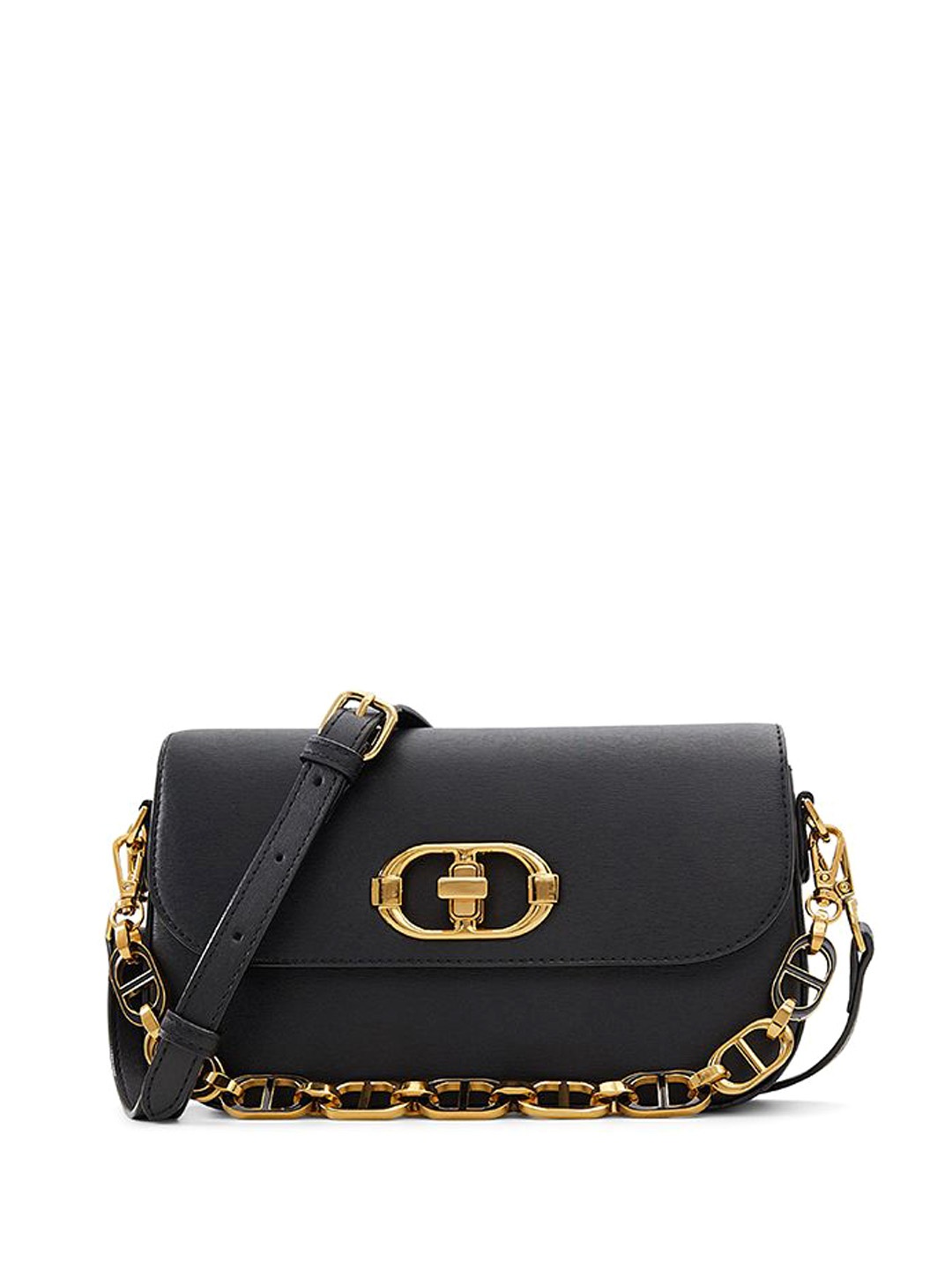 

ALDO Structured Cross Body Sling Bag, Black