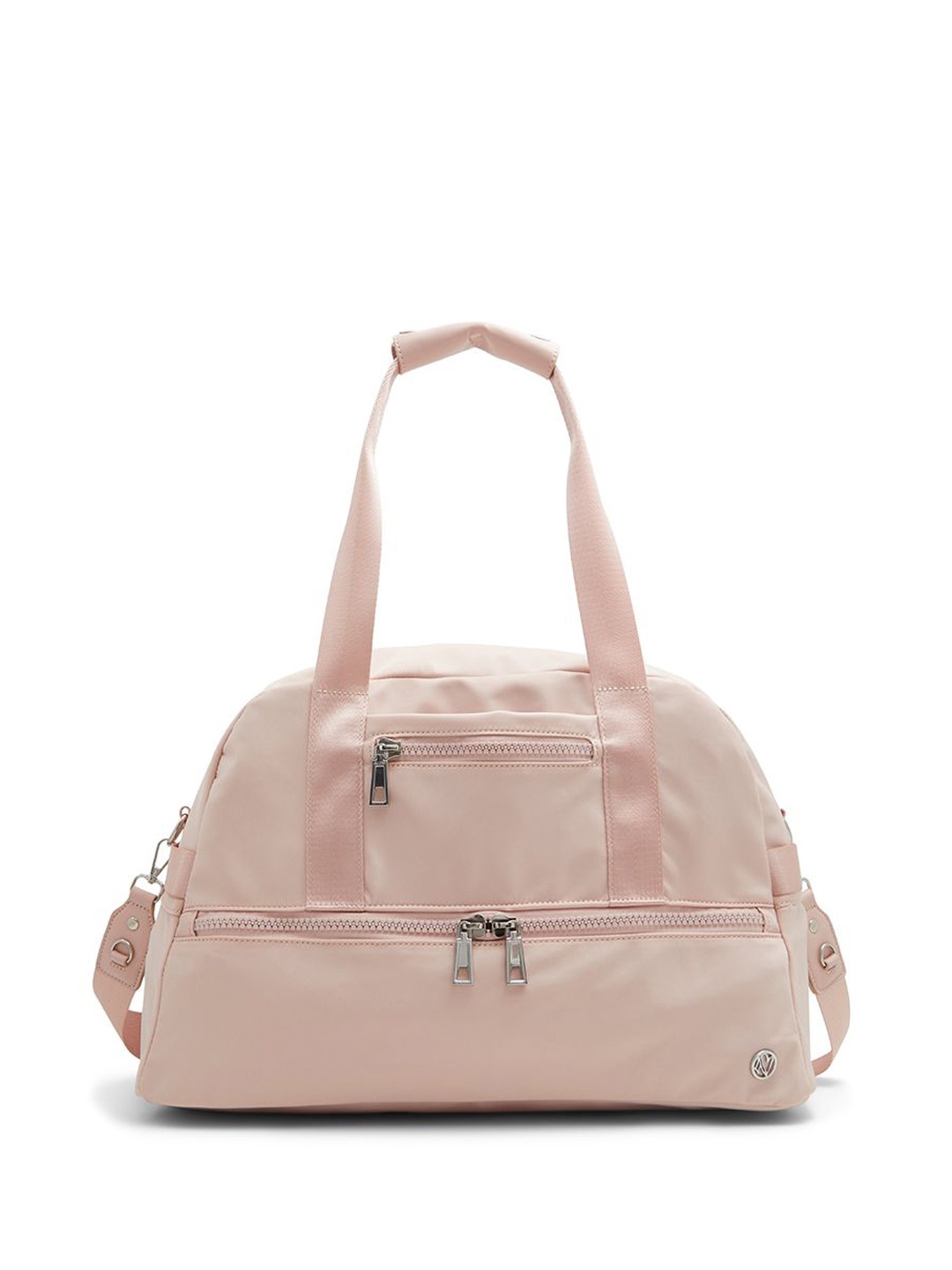 

ALDO Shopper Tote Bag with Cut Work, Pink