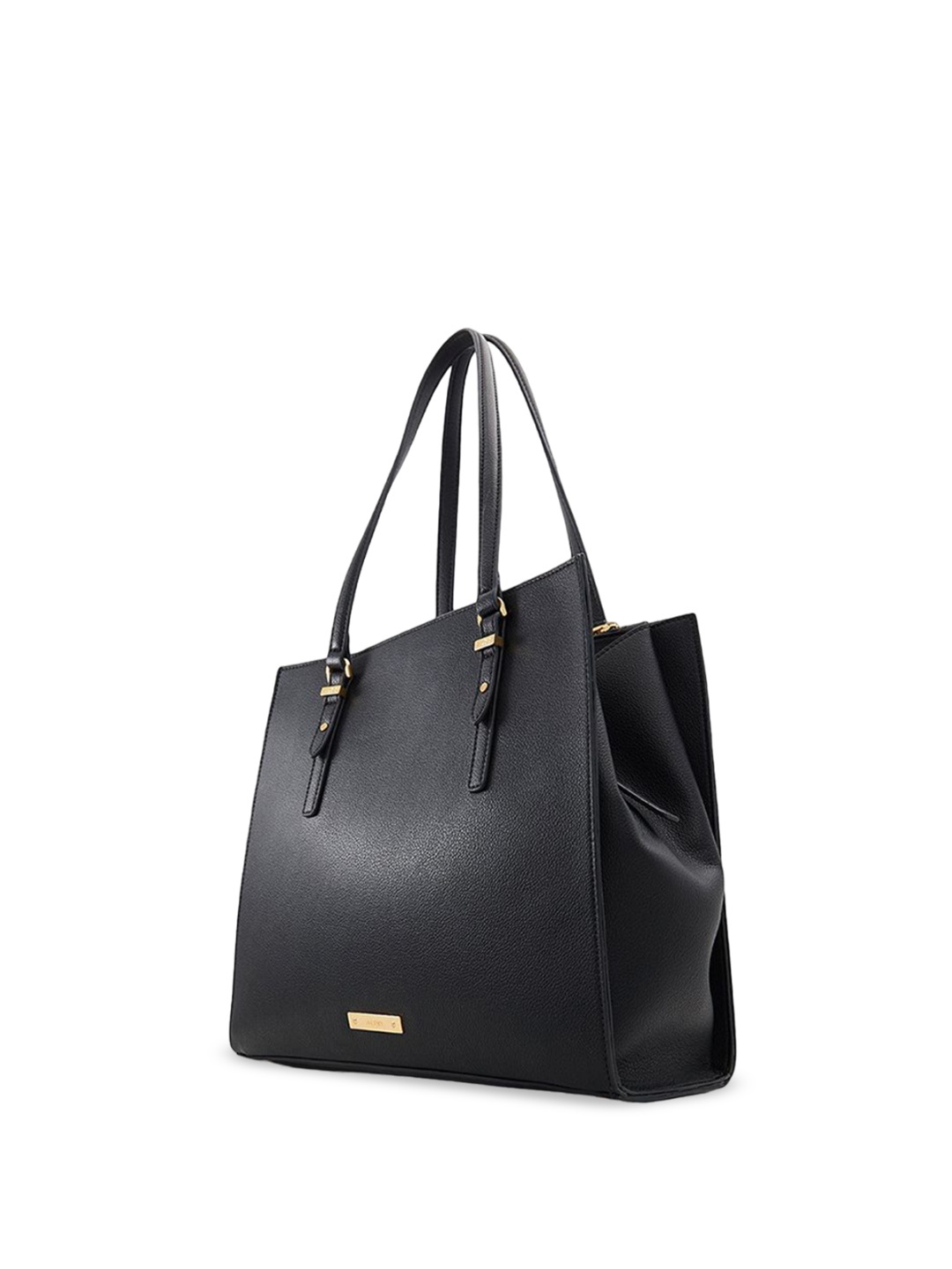 

ALDO Textured Structured Handheld Bag, Black
