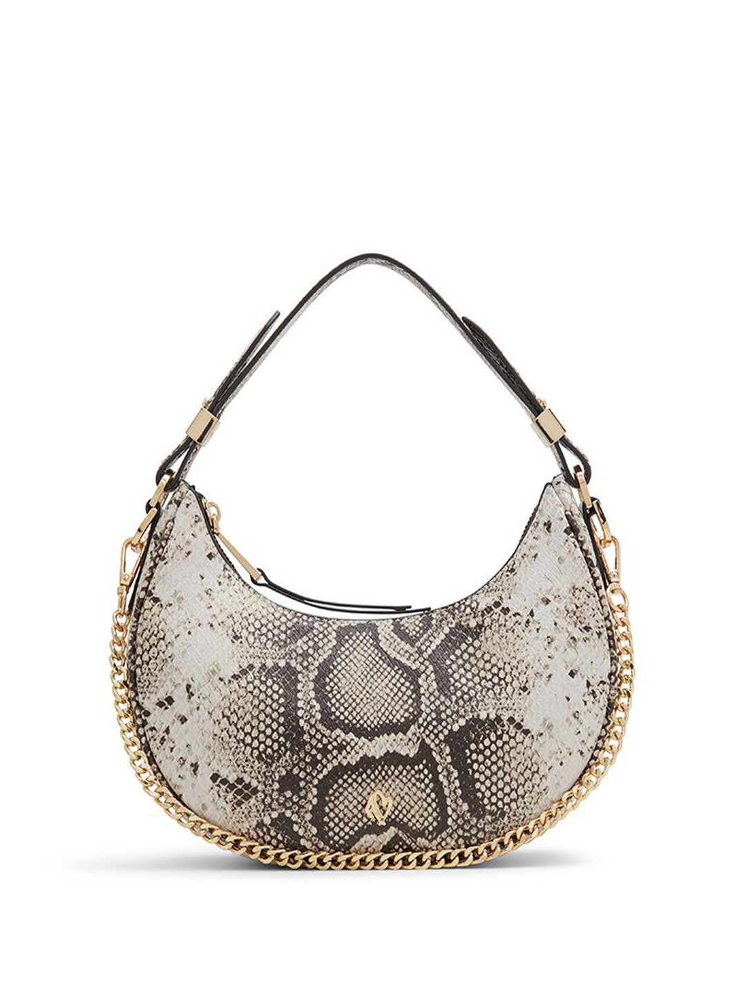 

ALDO Animal Structured Hobo Bag with Tasselled, Multi