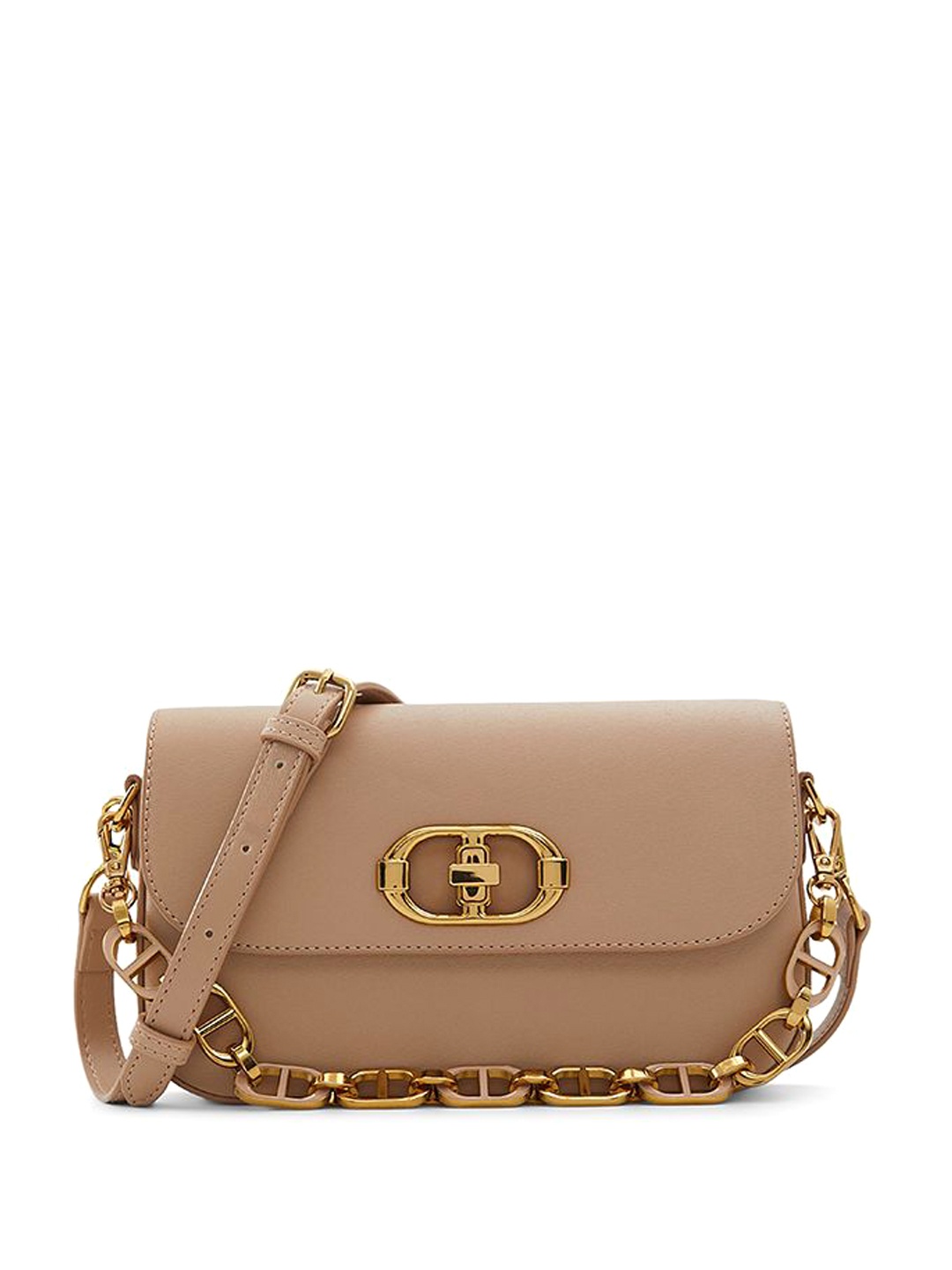 

ALDO Structured Sling Bag, Beige